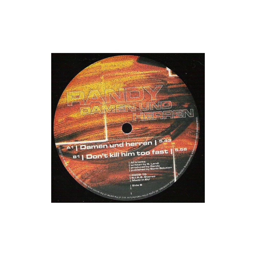 Randy – Damen Und Herren(COPIA SEMI-NUEVA DE STOCK)