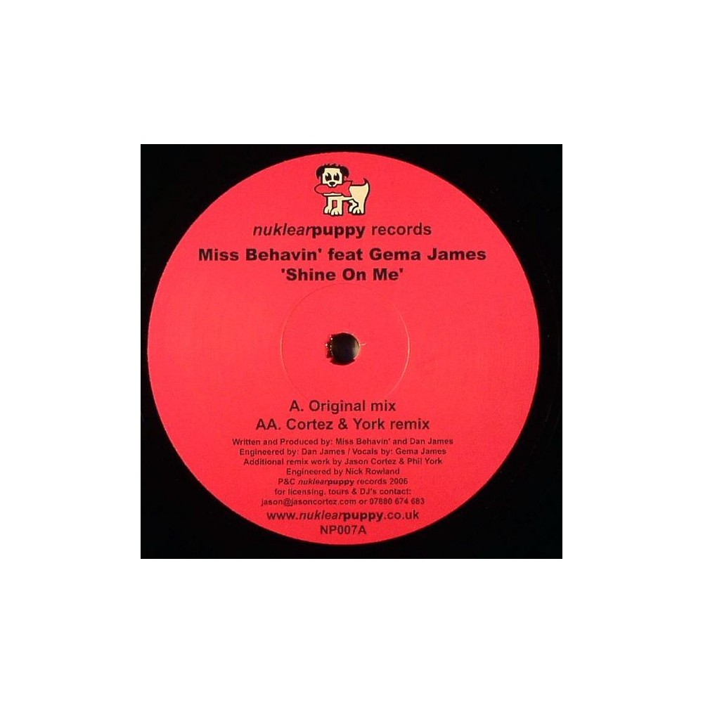 Miss Behavin' feat. Gema James - Shine On Me(Discazo hardtrance¡)