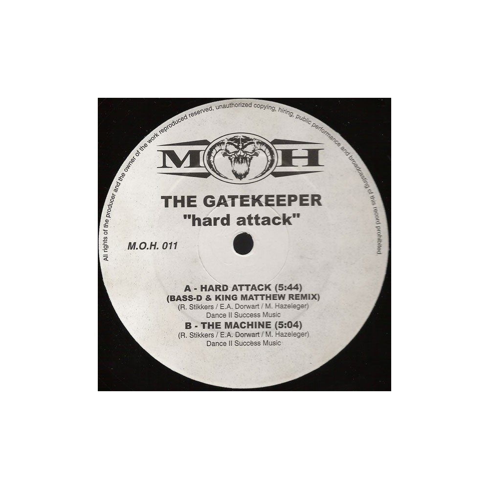 The Gatekeeper – Hard Attack (2 MANO,MASTERS OF HARDCORE¡¡)