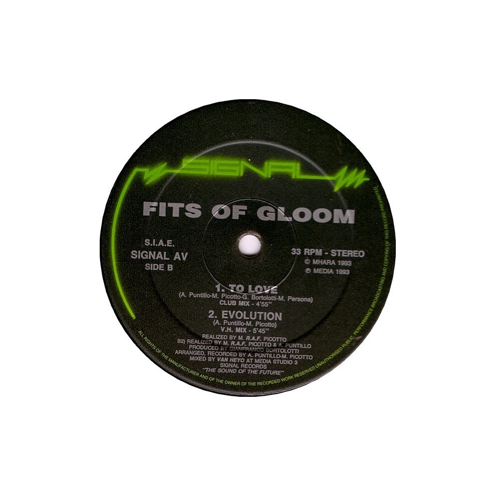 Fits Of Gloom - To Love(COPIA ITALIANA NUEVA¡¡ TEMAZO REMEMBER¡¡)