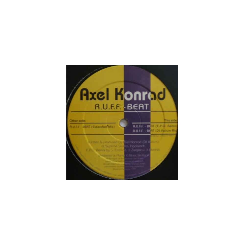 Axel Konrad – RUFF Beat (2 MANO,PELOTAZO CHOCOLATERO¡¡)