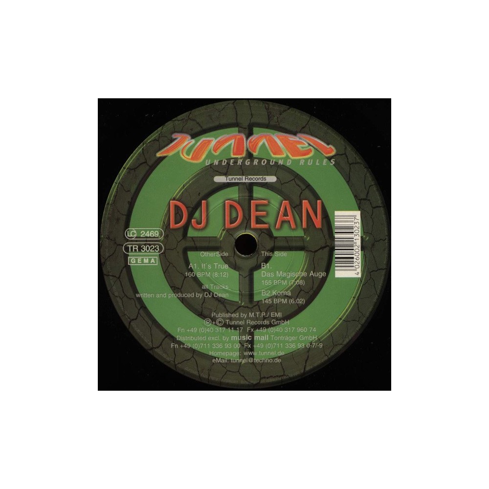 DJ Dean – It's True(HARDTRANCE-MAKINA DEL 96¡)