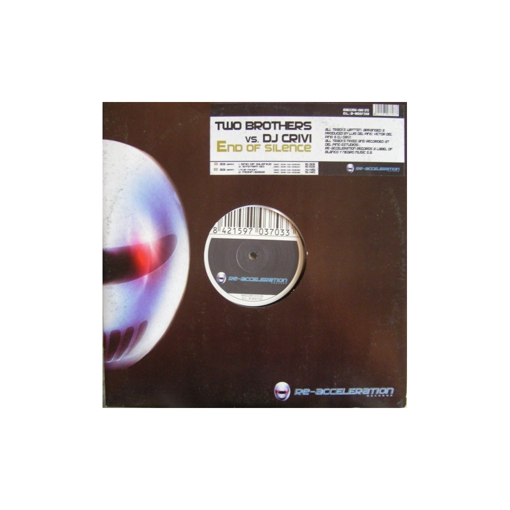 Two Brothers vs. DJ Crivi – End Of Silence (2 MANO,DISCO MUY COMPLETO)