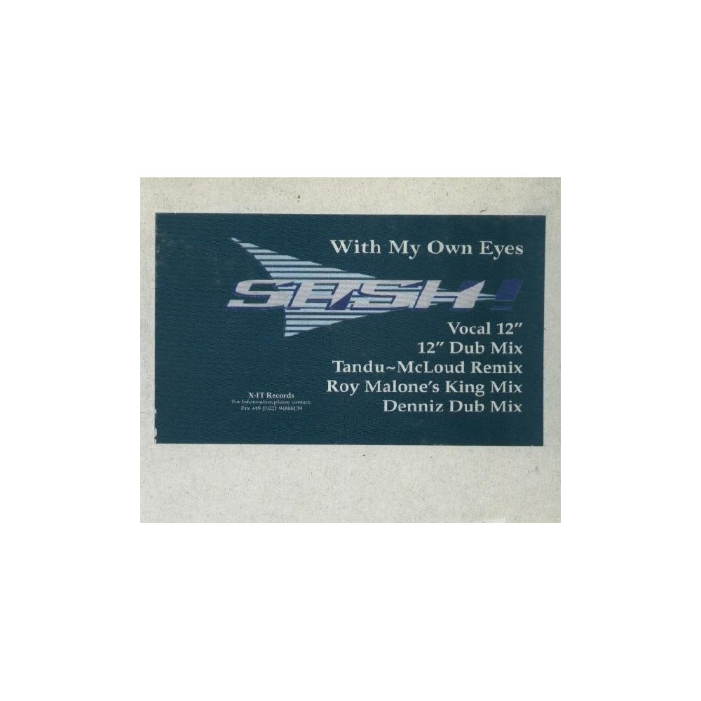 Sash – With My Own Eyes (DISCO DOBLE,CANTADITO REMEMBER)