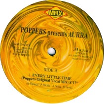 Poppers Presents Aurra - Every Little Time(2 MANO,CANTADITO SELLO MAX)