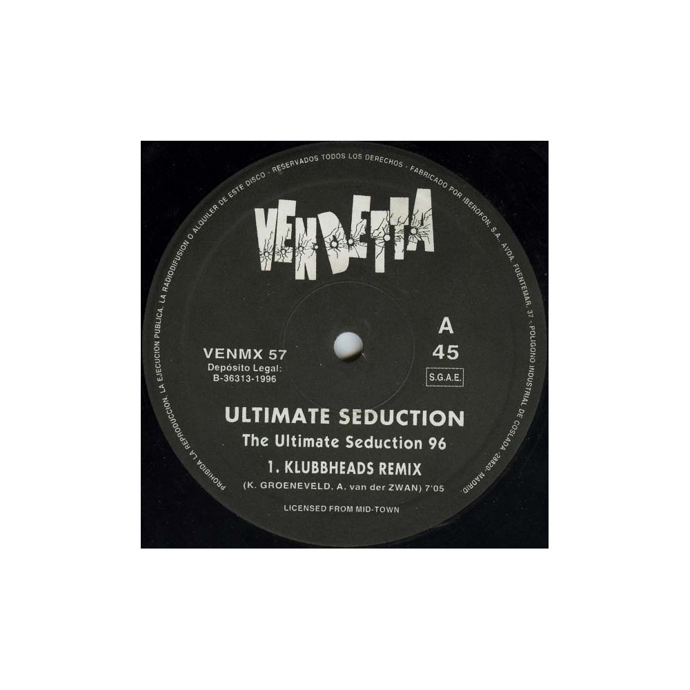 The Ultimate Seduction – The Ultimate Seduction (96 remixes)(2 MANO,SELLO VENDETTA)