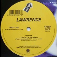 Lawrence  – Love Will Be The Answer (2 MANO,COMO NUEVO¡¡¡)