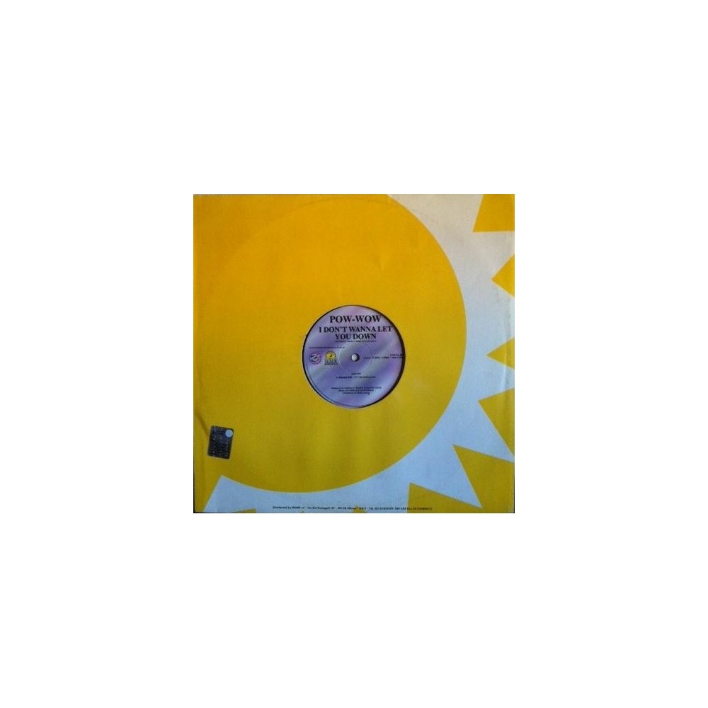 Pow-Wow – I Don't Wanna Let You Down(CANTADITO SAIFAM,COMO NUEVO)