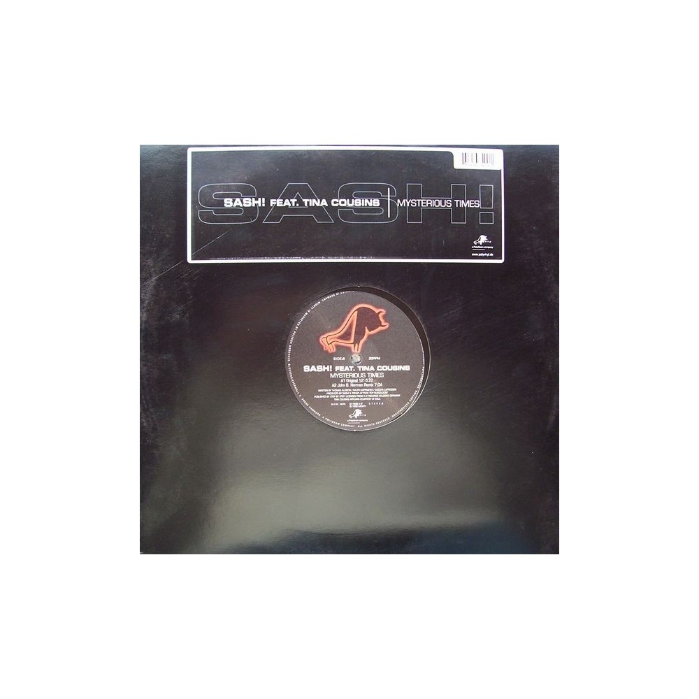 Sash – Mysterious Times (2 MANO,EDICIÓN SELLO ALEMANA MIGHTY)