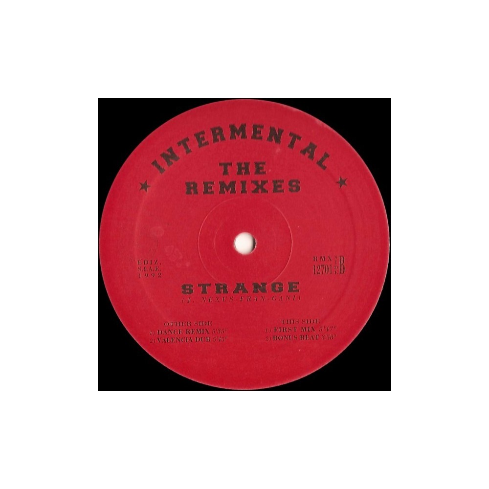 Intermental – Strange (The Remixes) (2 MANO,TEMAZO¡¡)
