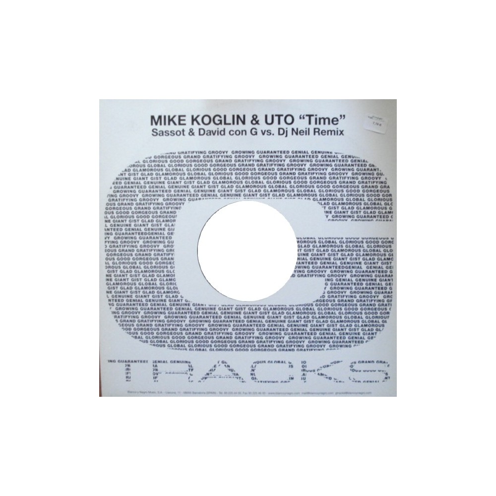 Mike Koglin & Uto / Avancada - Time / Go! 2004(Temazo¡¡)