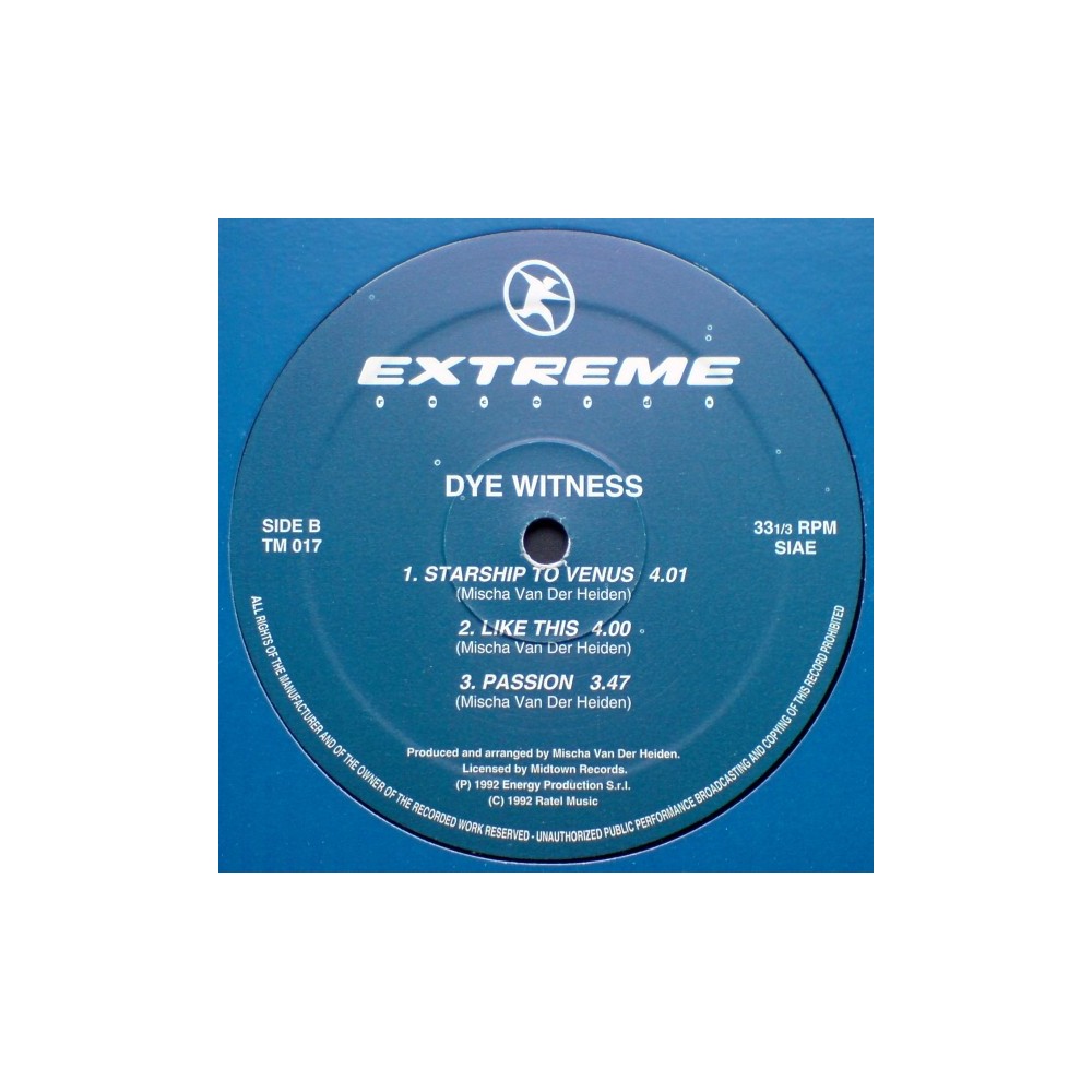 Dye Witness  – Observing The Earth(2 MANO,TEMAZO REMEMBER¡¡)