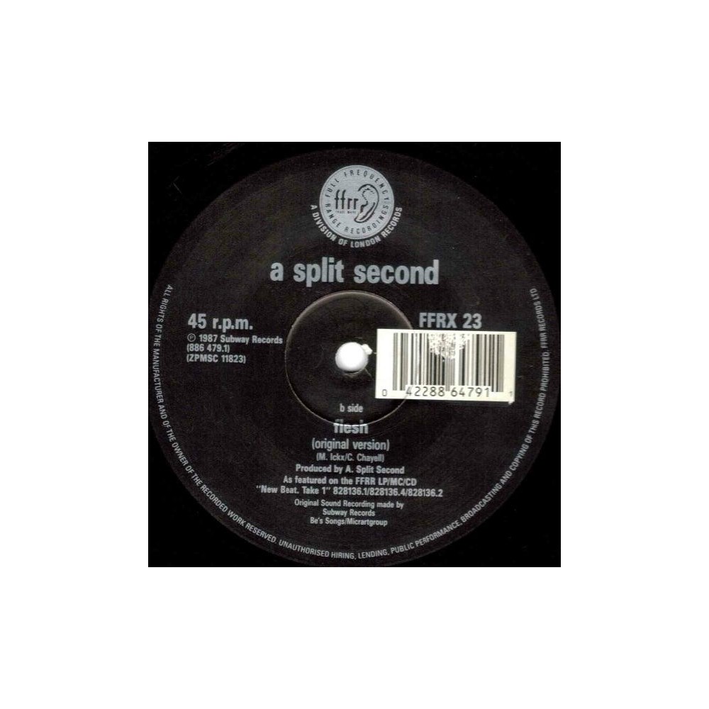 A Split Second – Flesh (Remix + original) 2 MANO,TEMAZO¡¡¡