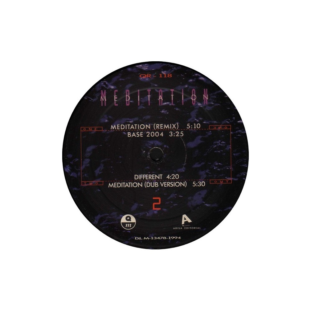 Nacho Division – Meditation (2 MANO,DISCO ORIGINAL)