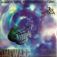 Alberto Tapia &  Pedro Miras  Presents Attica – Timewarp(2 MANO,VINILO ORIGINAL BLANCO¡¡¡ JOYA¡¡) 