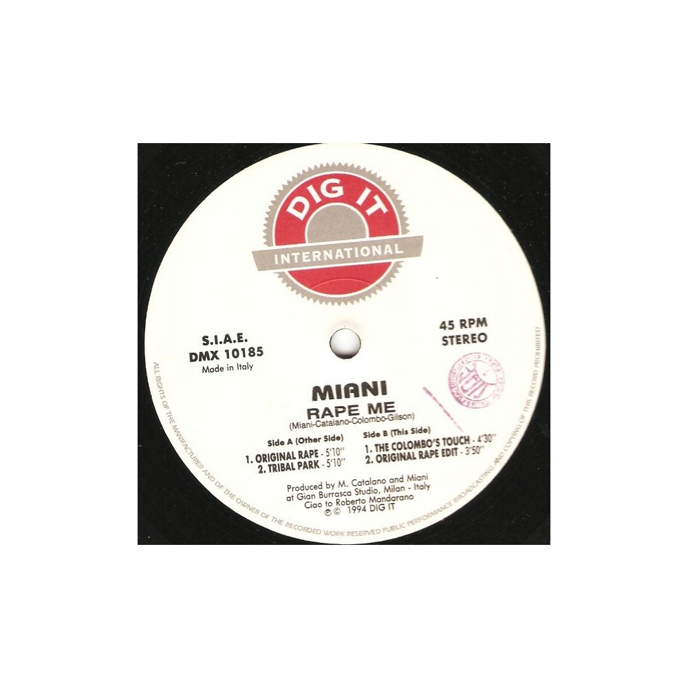 Miani – Rape Me (2 MANO,TEMAZO ACTV¡¡)