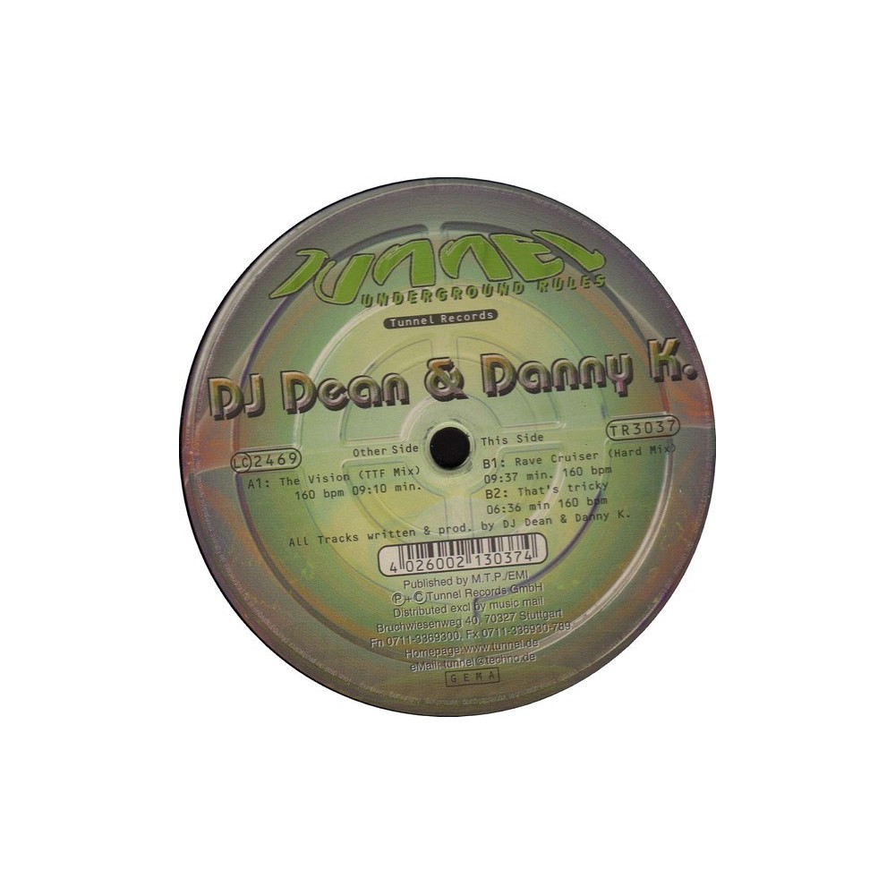 DJ Dean & Danny K. – The Vision (HARDTRANCE DEL 99¡¡ NUEVO)