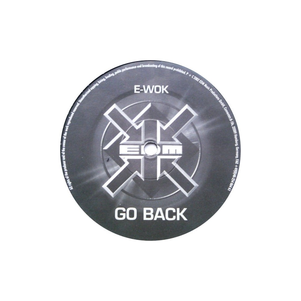 E-Wok – Go Back PROGRESIVO SELLO EDM,NUEVO)