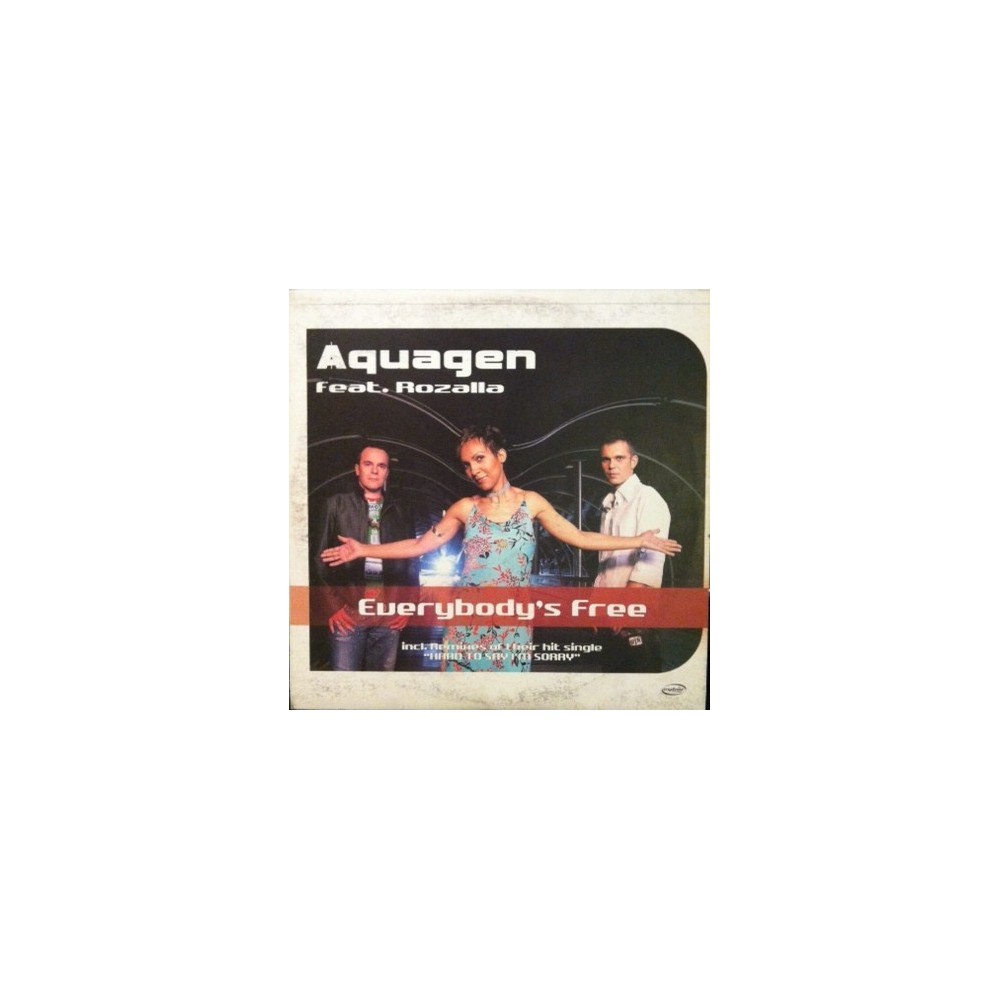 Aquagen – Everybody's Free (DISCO DOBLE NUEVO,INCLUYE HARD TO SAY I'M SORRY¡¡)