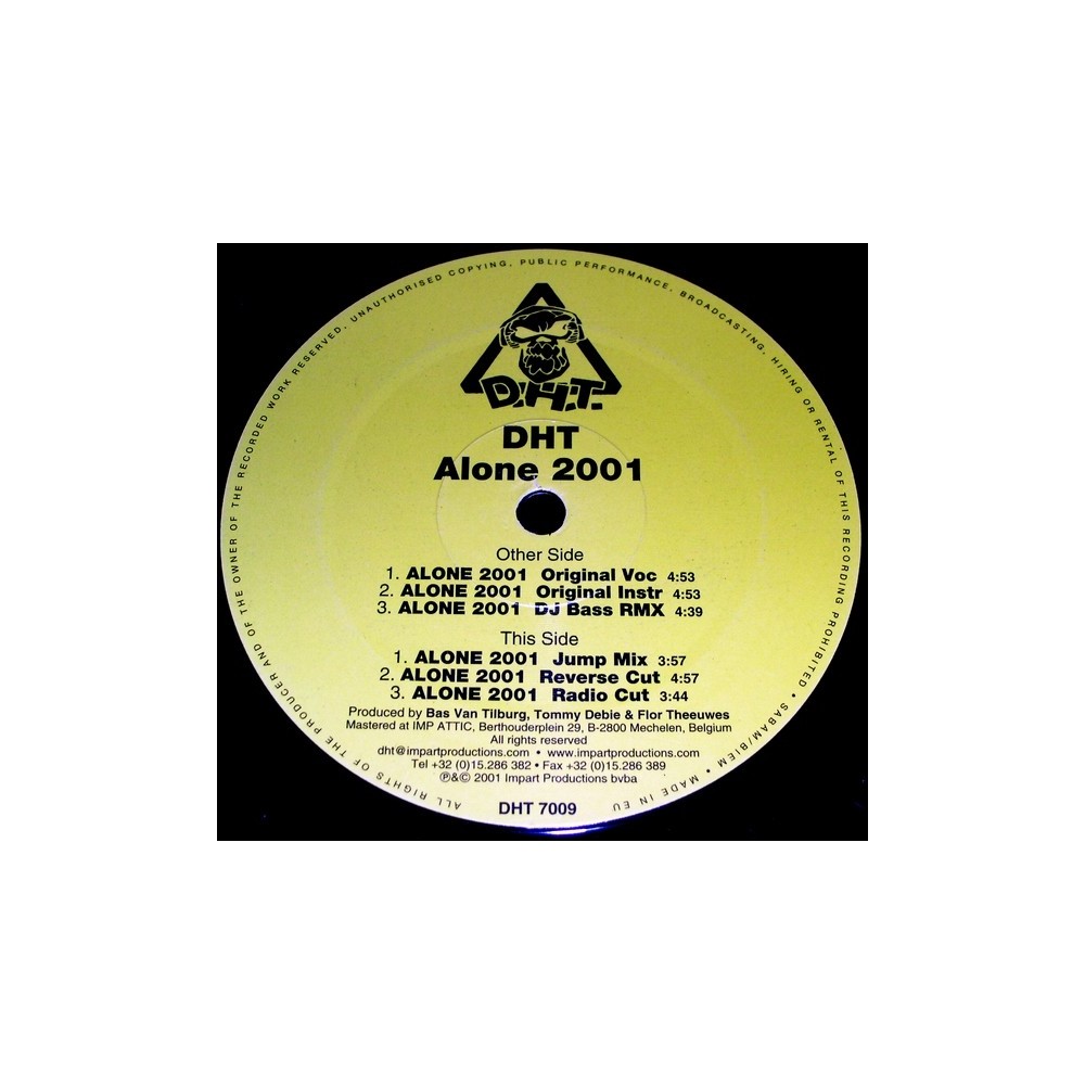 DHT – Alone 2001 (TEMAZOOOO¡¡¡ COPIA IMPORT NUEVA)