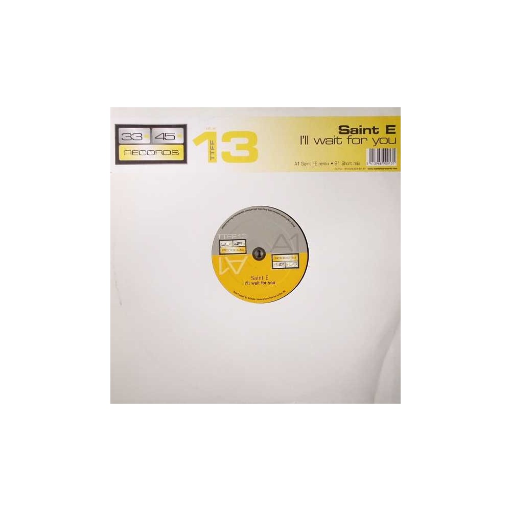 Saint E – I'll Wait For You(2 MANO,VOCAL PROGRESIVO MUY BUENO¡¡)