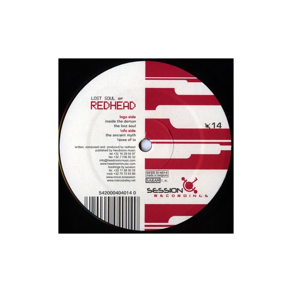 Redhead – Lost Soul EP (TECHNAZO¡¡¡)