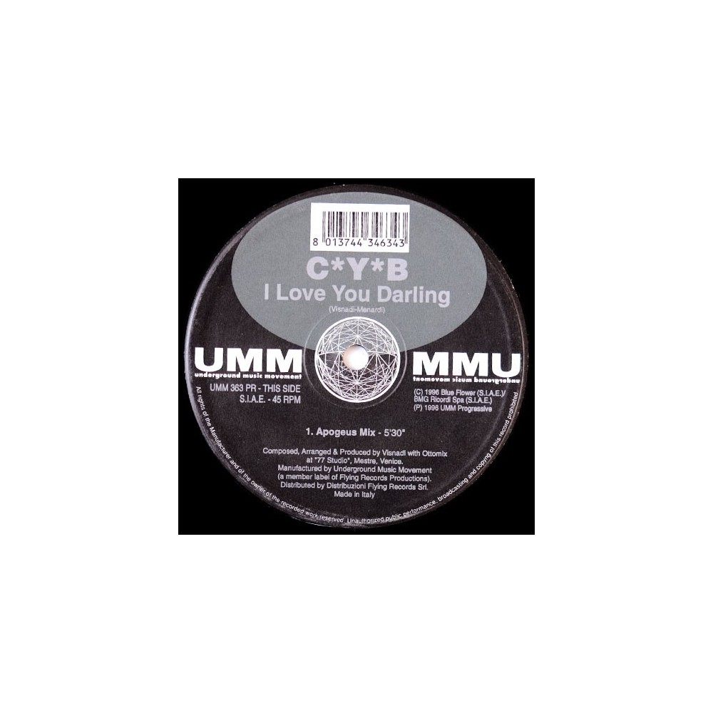 CYB – I Love You Darling (2 MANO,REMEMBER 90'S)