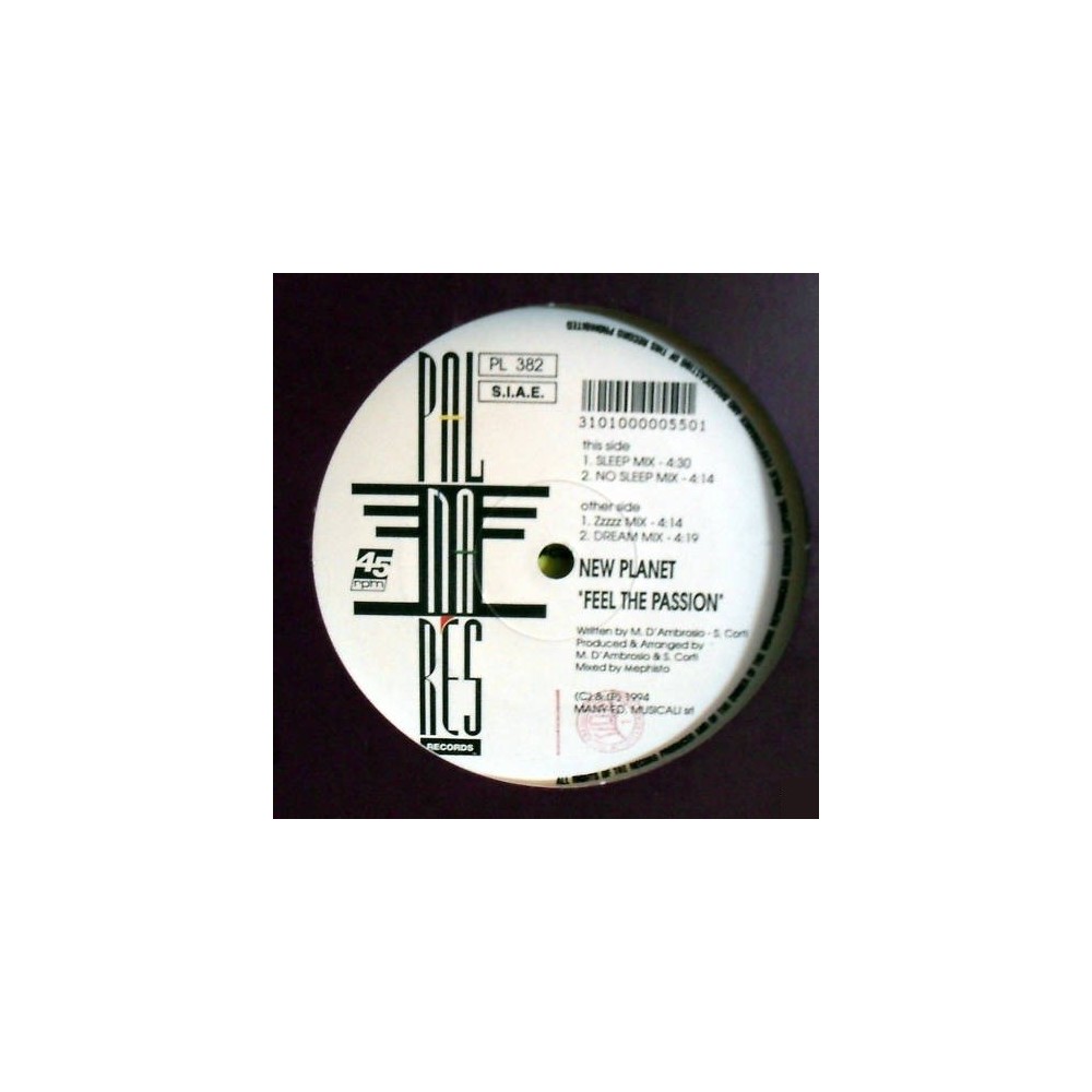 New Planet – Feel The Passion (2 MANO,JOYA REMEMBER¡¡)