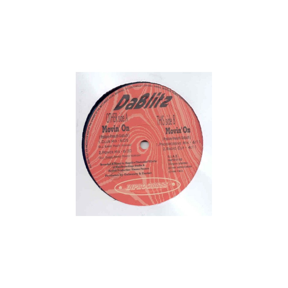 Da Blitz – Movin' On (2 MANO,REMEMBER 90'S)