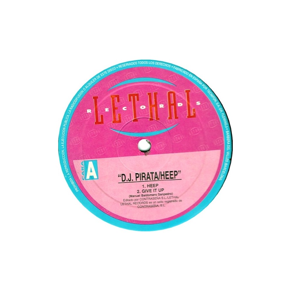 D.J. Pirata – Heep (2 MANO,REMEMBER DEL 96¡¡)