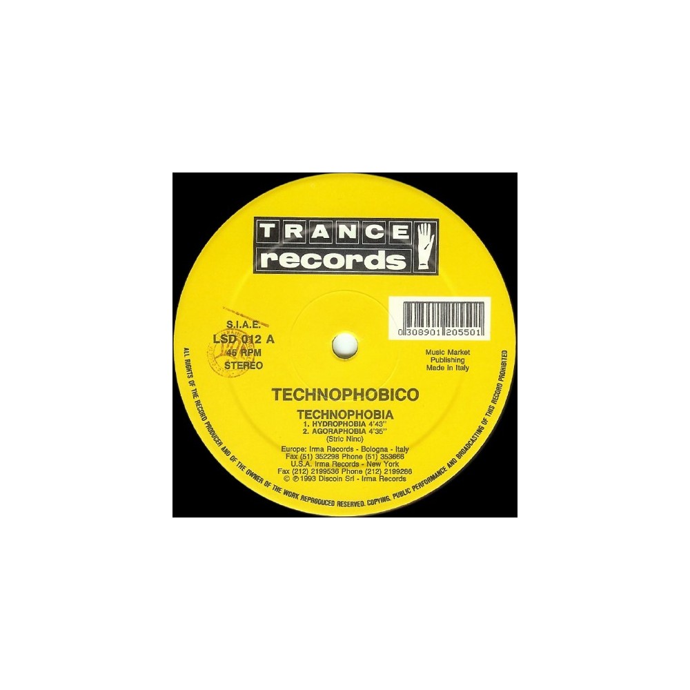 Technophobico – Technophobia (2 MANO,TMAZO DEL 93¡¡)