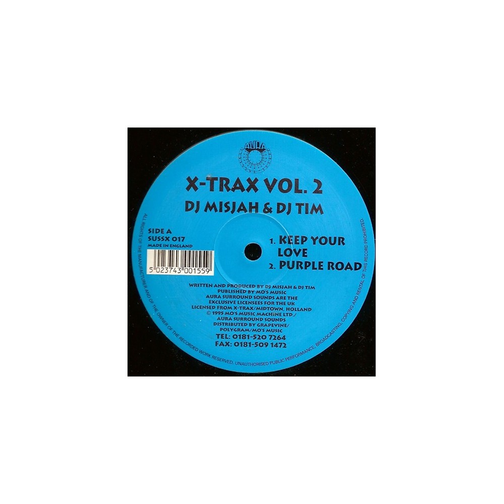 X-Trax Vol. 2(2 MANO,ROLLAZO DE BASE DEL 95¡¡)
