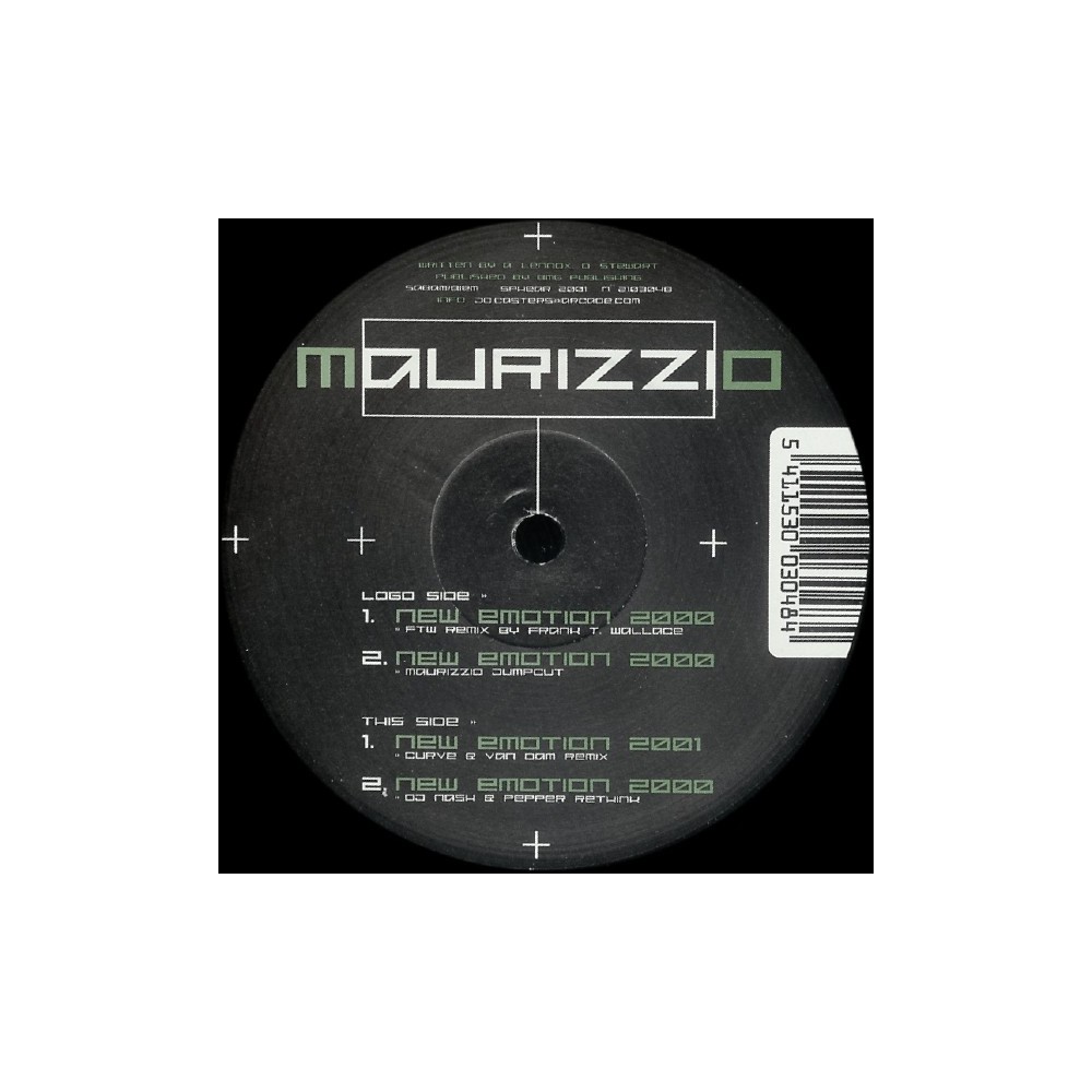 Maurizzio – New Emotion 2000 (2 MANO,CORTE B2 TEMAZO JUMPER¡¡)