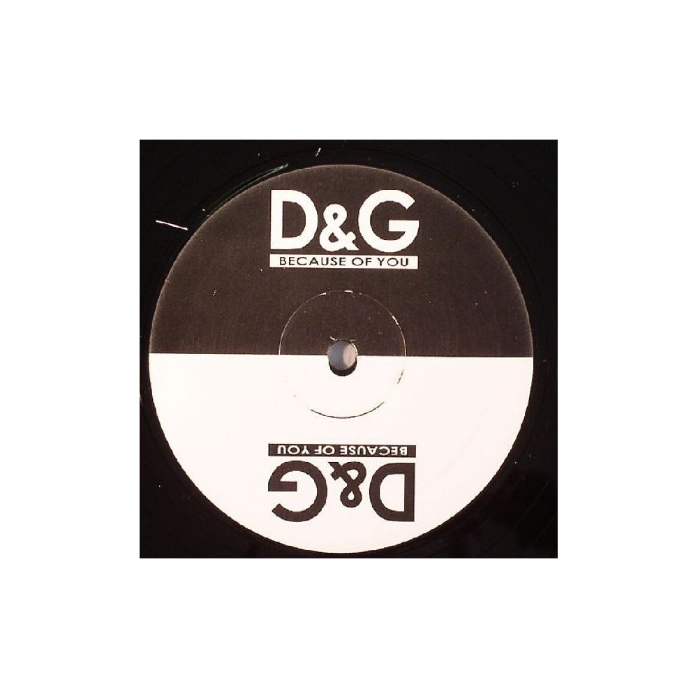 D & G  – Because Of You(2 MANO,COMO NUEVO¡¡)