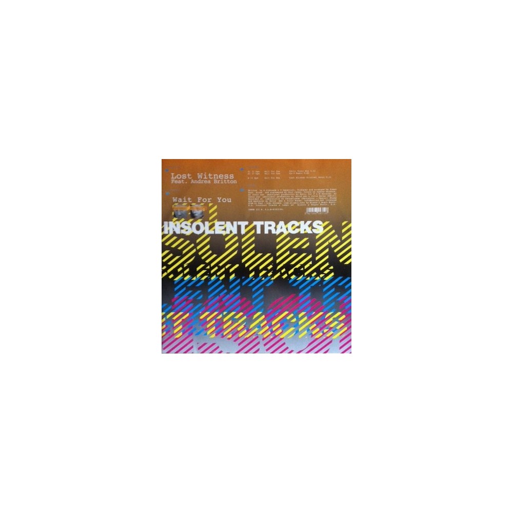 Lost Witness – Wait For You 