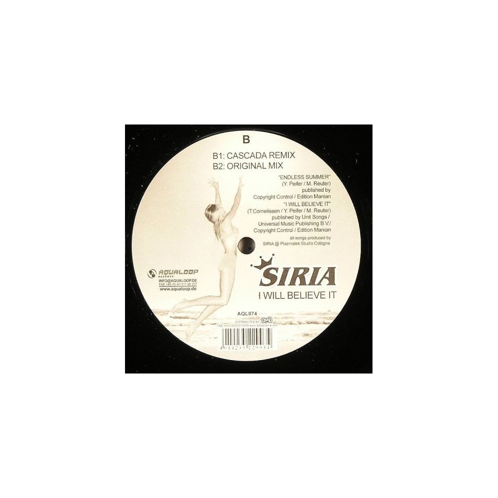 Siria – Endless Summer / I Will Believe It (TEMAZO¡¡¡)