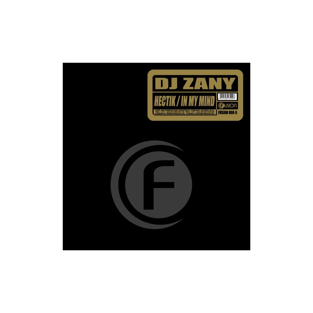 DJ Zany – Hectik / In My Mind (2 Mano,HARDSTYLE¡¡)