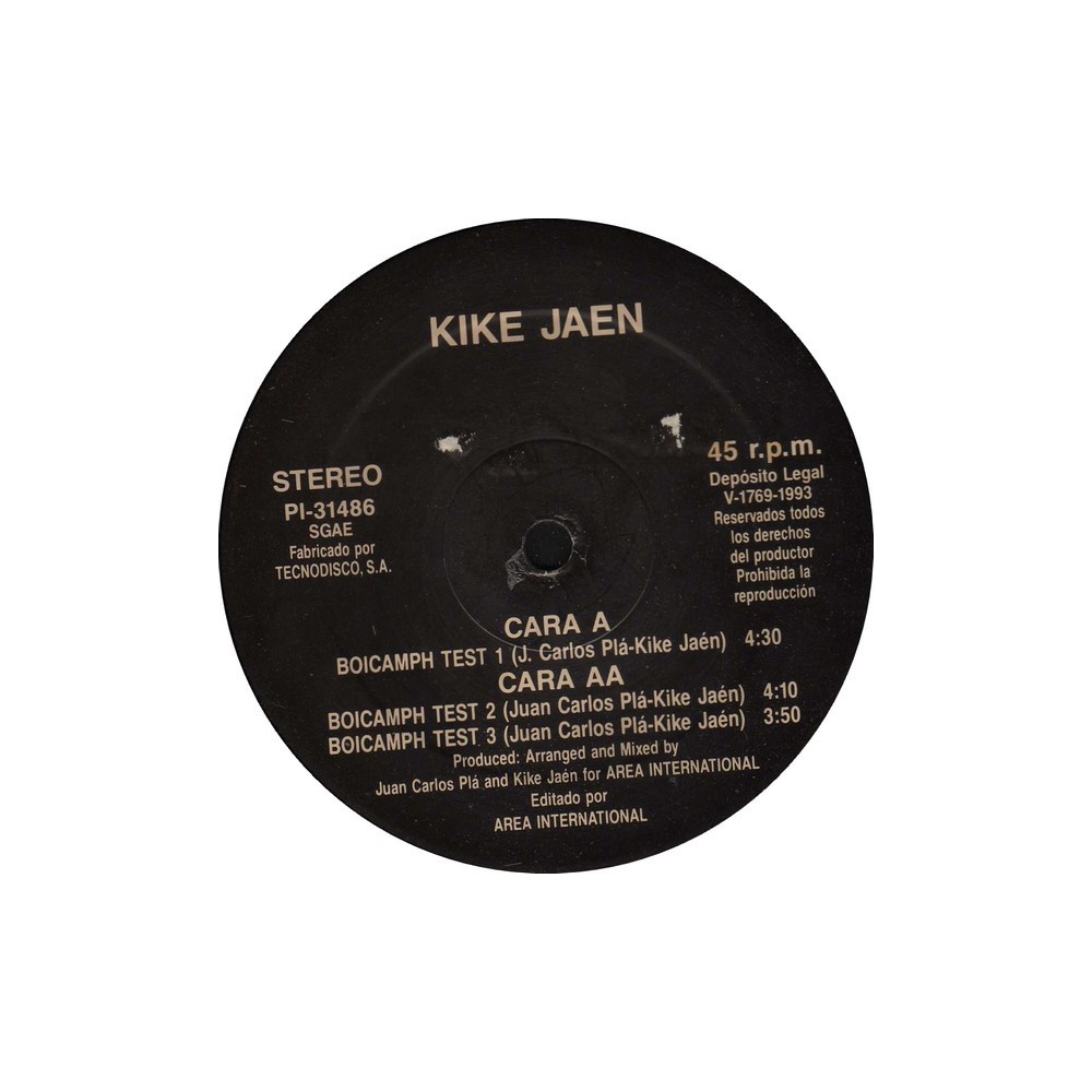 Kike Jaen - Boicamph Project(2 MANO,PELOTAZO 90'S¡¡)
