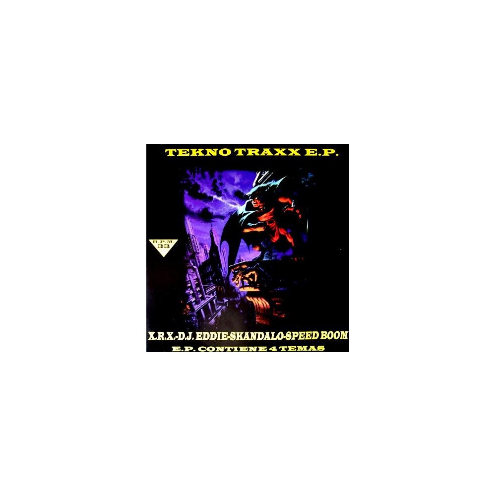 Tekno Trax EP(2 MANO,INCLUYE PELOTAZO CHOCOLA A2¡¡)