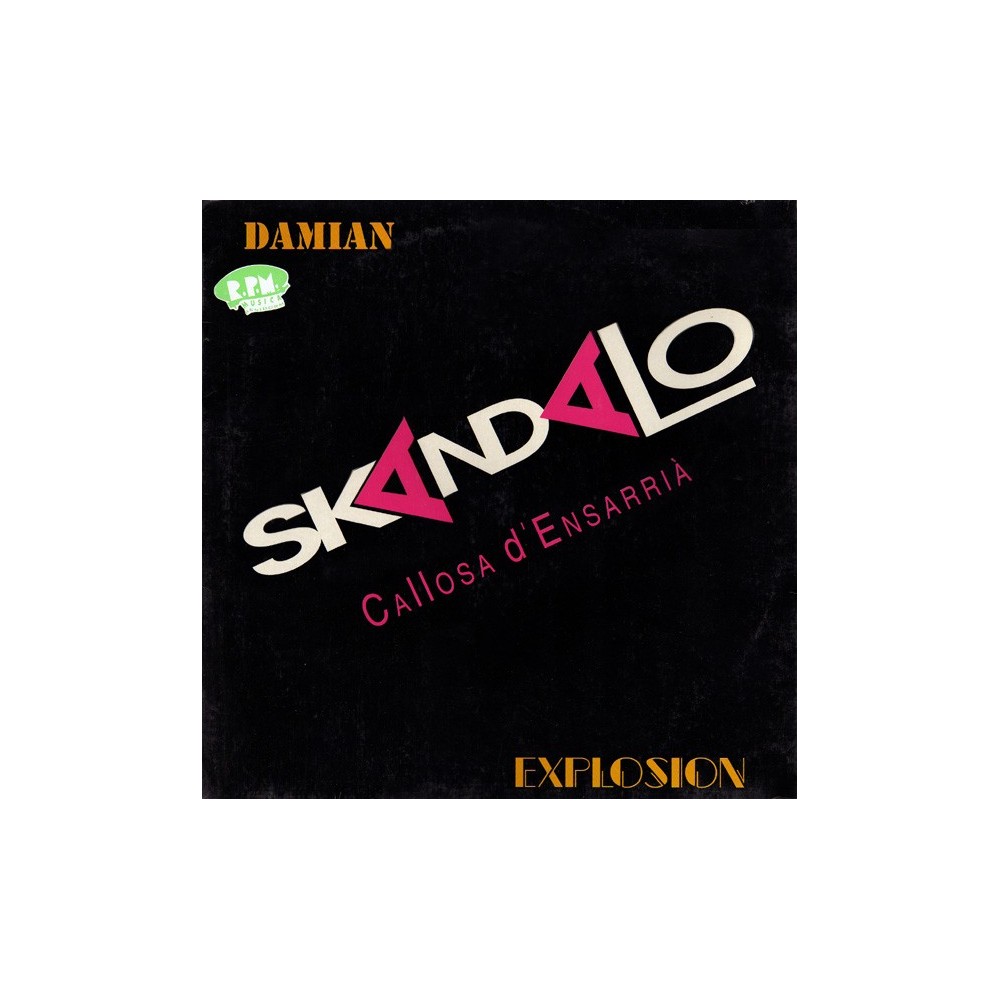 Skandalo  – Explosión (2 MANO,BUENAS BASES DEL 95¡¡)