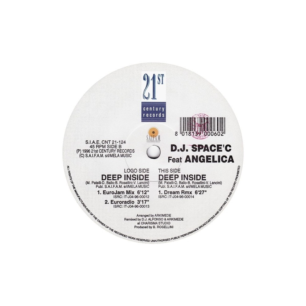 DJ Space'C – Deep Inside(2 MANO,CANTADO ITALO SAIFAM¡¡)