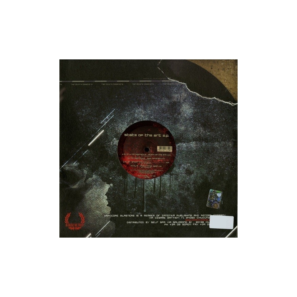 DJ D vs Nitrogenetics – State Of The Art EP