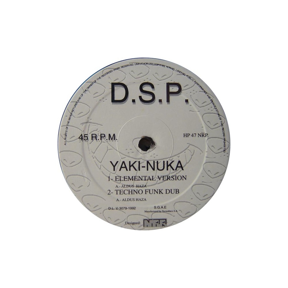 DSP  – Yaki-Nuka (2 MANO,PRODUCCION ALDUS HAZA¡¡)