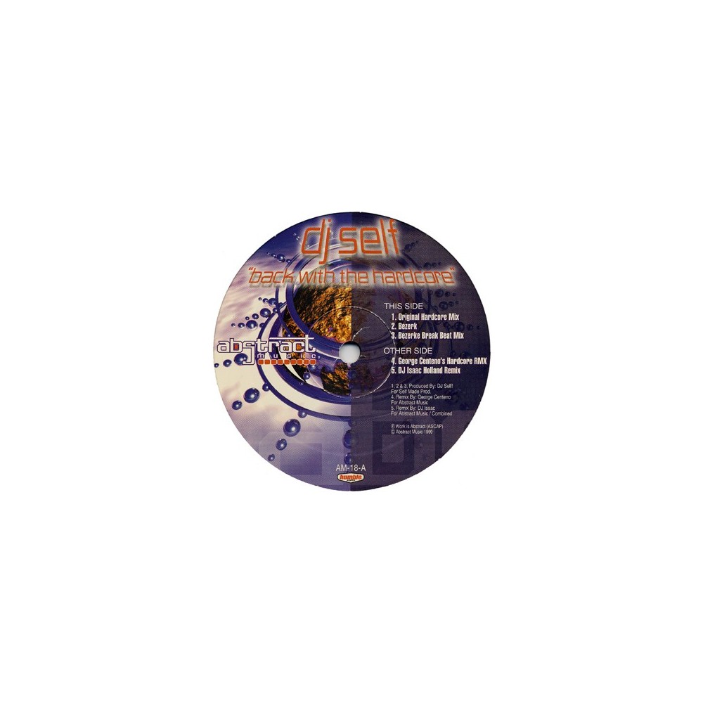 DJ Self - Back With The Hardcore (Copia Import¡¡)