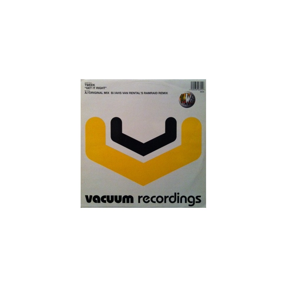 Tweek – Get It Right (HARDHOUSE UK,MUY BUENO¡¡)