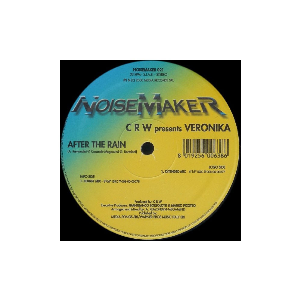C R W Presents Veronika – After The Rain (NUEVO)