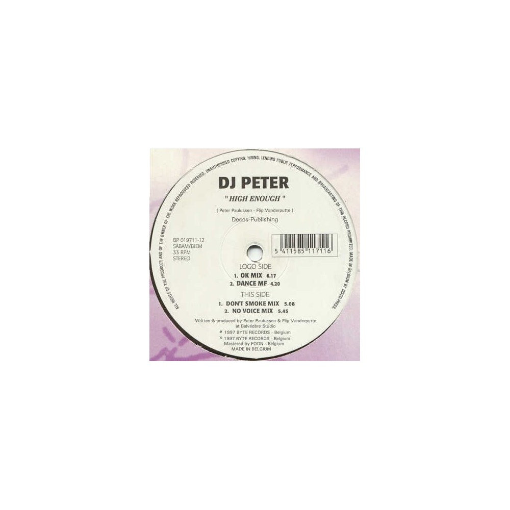 DJ Peter – High Enough (2 MANO,MELODIA + JUMPER)