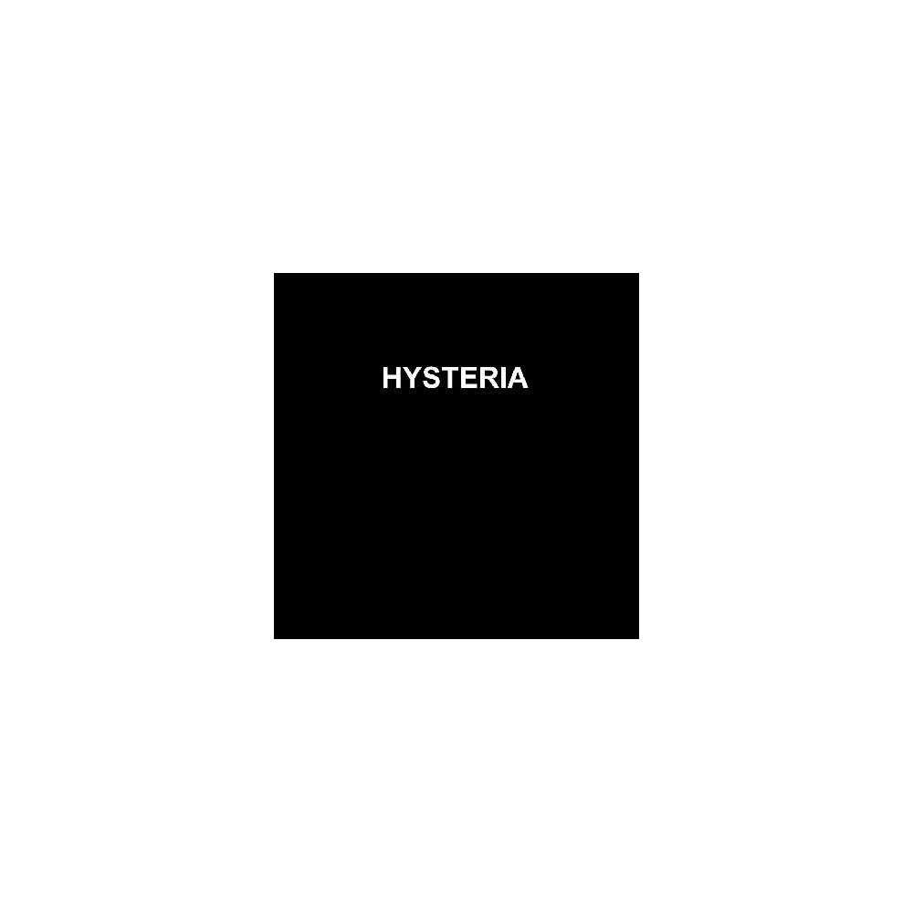Hysteria – Hysteria (2 MANO,TECHNO DEL 92)