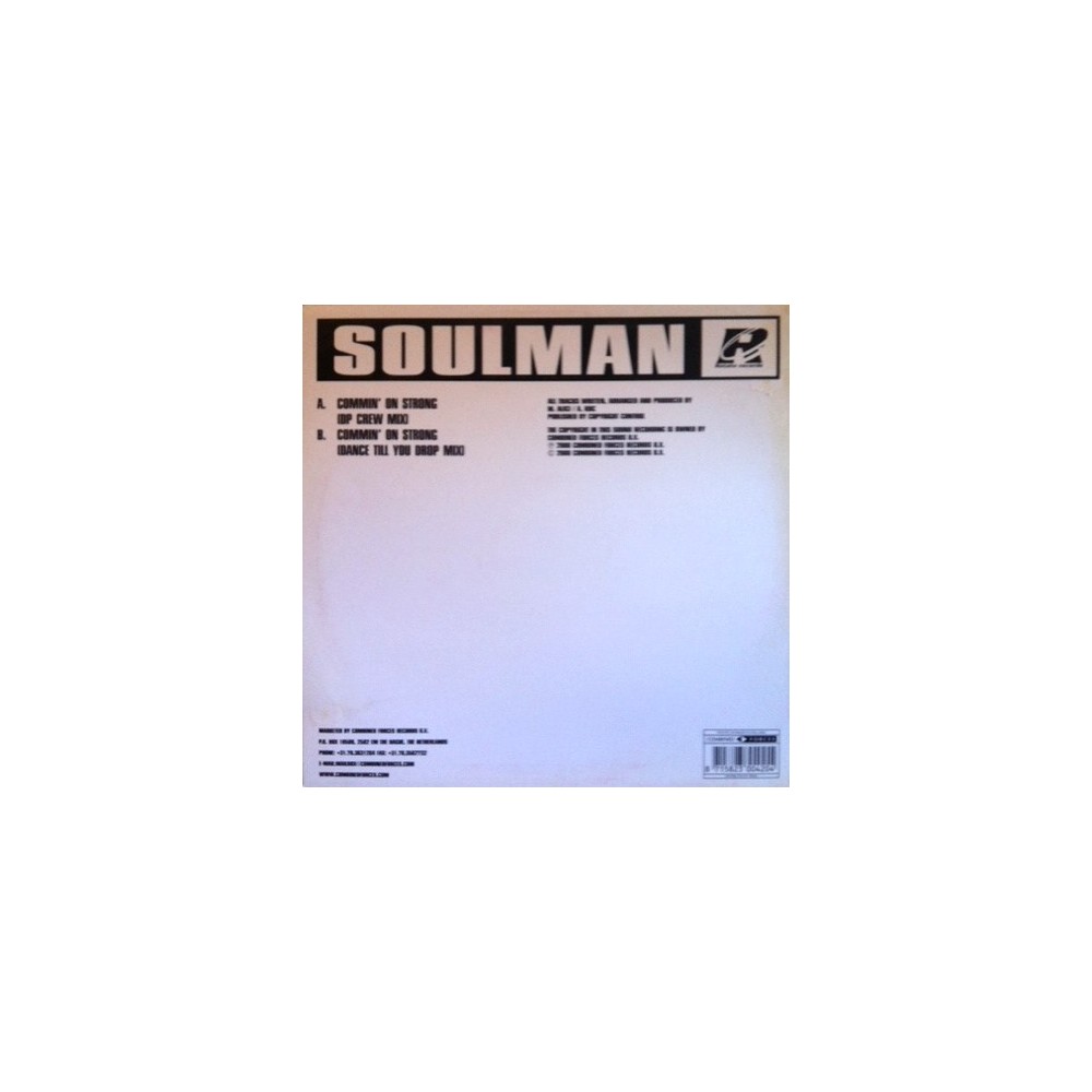Soulman – Commin' Up Strong Mixes (2 MANO,BASUCO ROCKOLA LIMITE¡¡¡)