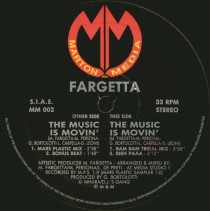 Fargetta – The Music Is Movin (2 MANO,COPIA IMPORT ITALIANA)